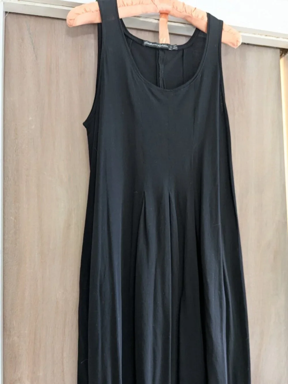 Gudrun Sjoden Knife Pleat Maxi Dress - size M